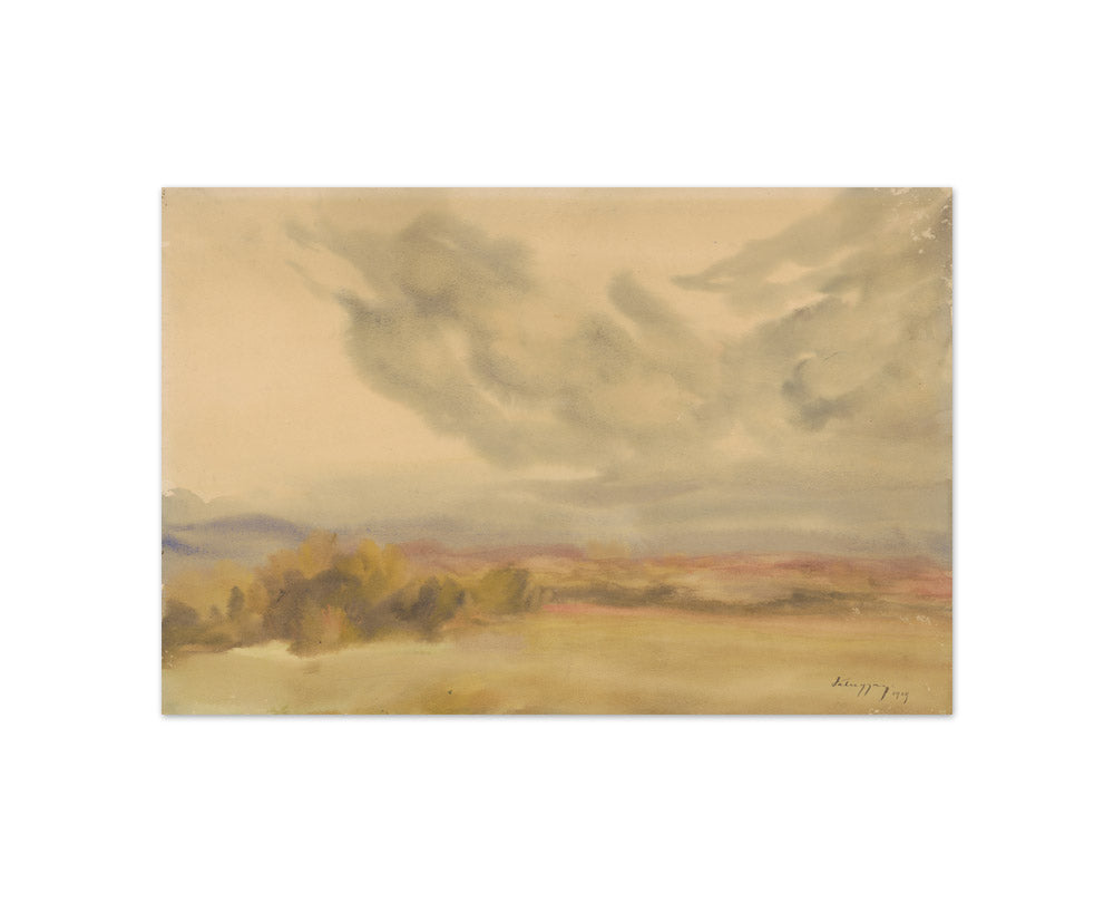 Zoltán Palugyay - Clouds over a Plain - Compact / Full Bleed / No Frame
