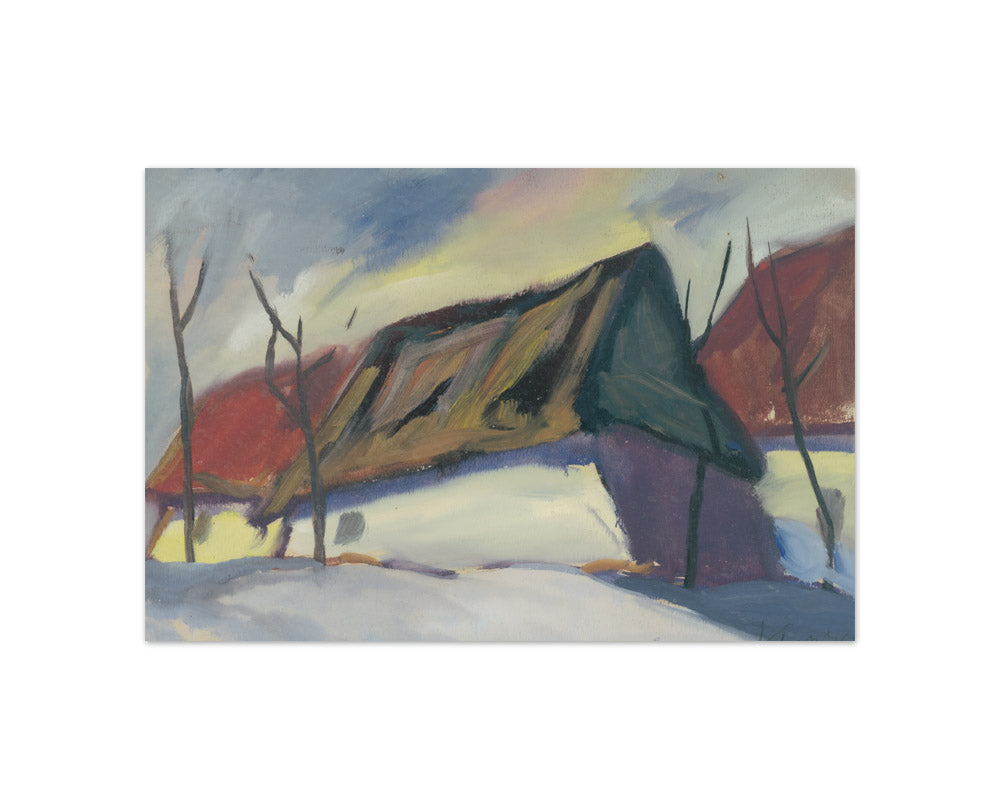 Zoltán Palugyay - Village Motif - Compact / Full Bleed / No Frame