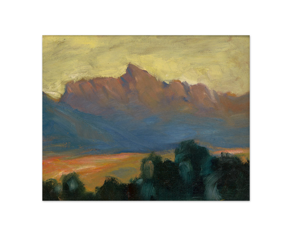 Zoltán Palugyay - Mountain Landscape - Compact / Full Bleed / No Frame