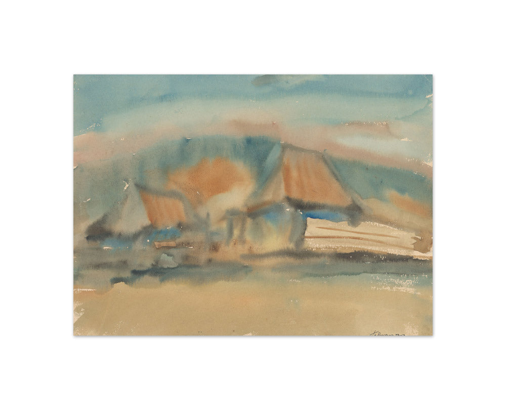 Zoltán Palugyay - Hamlet in the Morning Mist - Compact / Full Bleed / No Frame