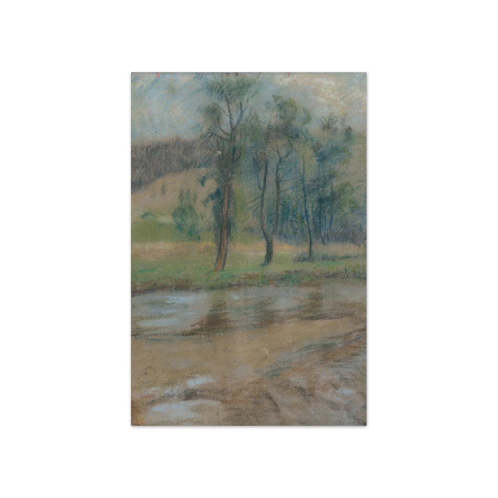 Zoltán Palugyay - Trees by the River - Compact / Full Bleed / No Frame