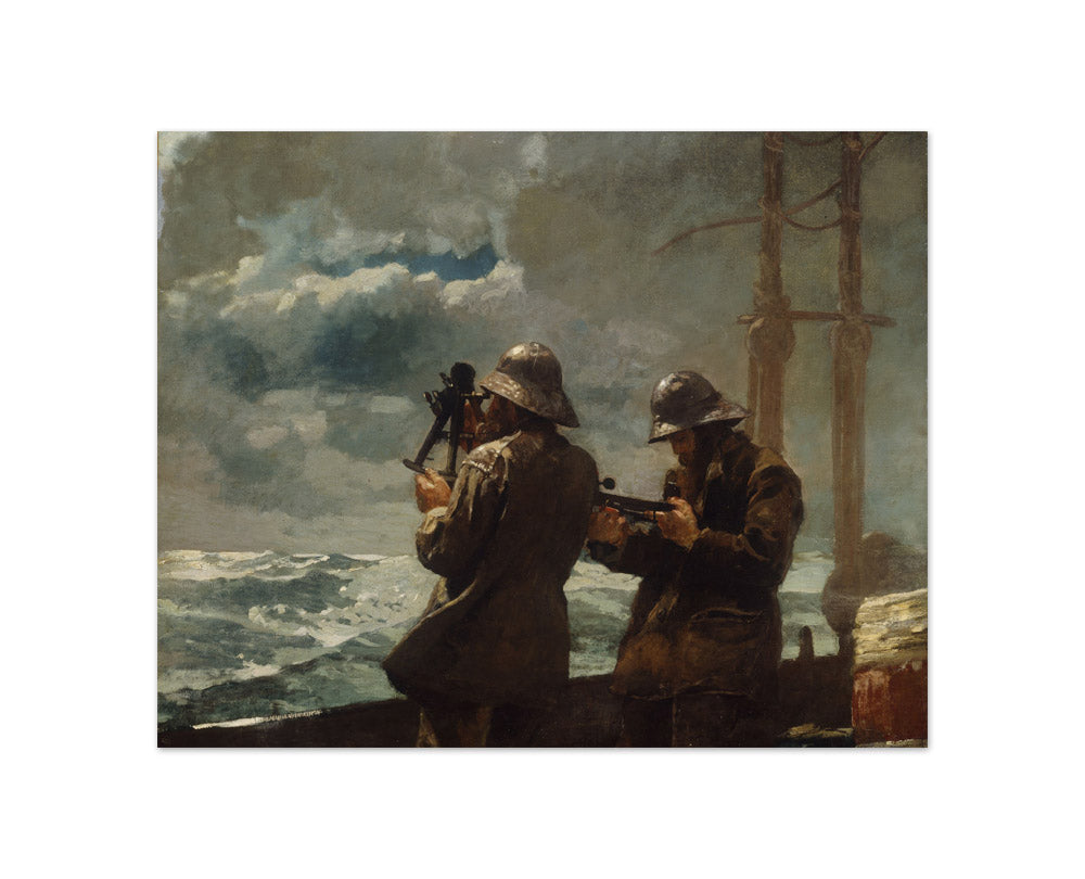 Winslow Homer - Eight Bells - Compact / Full Bleed / No Frame