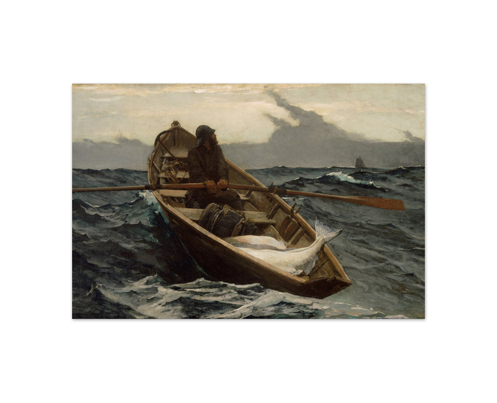 Winslow Homer - The Fog Warning - Compact / Full Bleed / No Frame