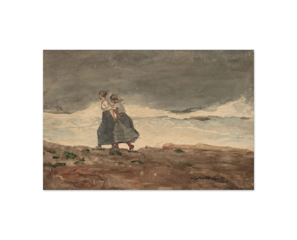 Winslow Homer - Danger - Compact / Full Bleed / No Frame