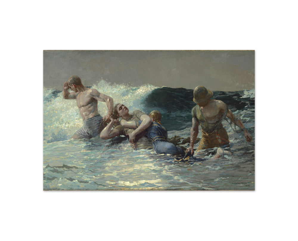 Winslow Homer - Undertow - Compact / Full Bleed / No Frame