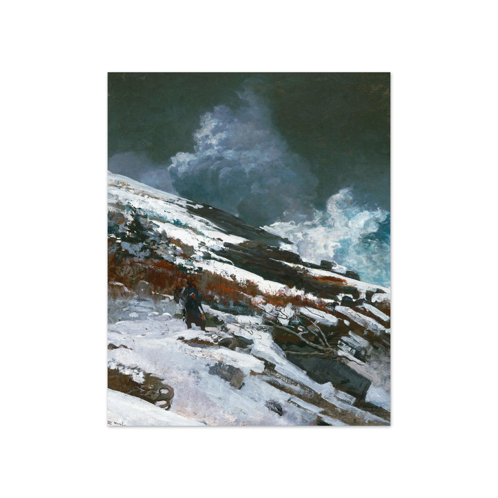 Winslow Homer - Winter Coast - Compact / Full Bleed / No Frame