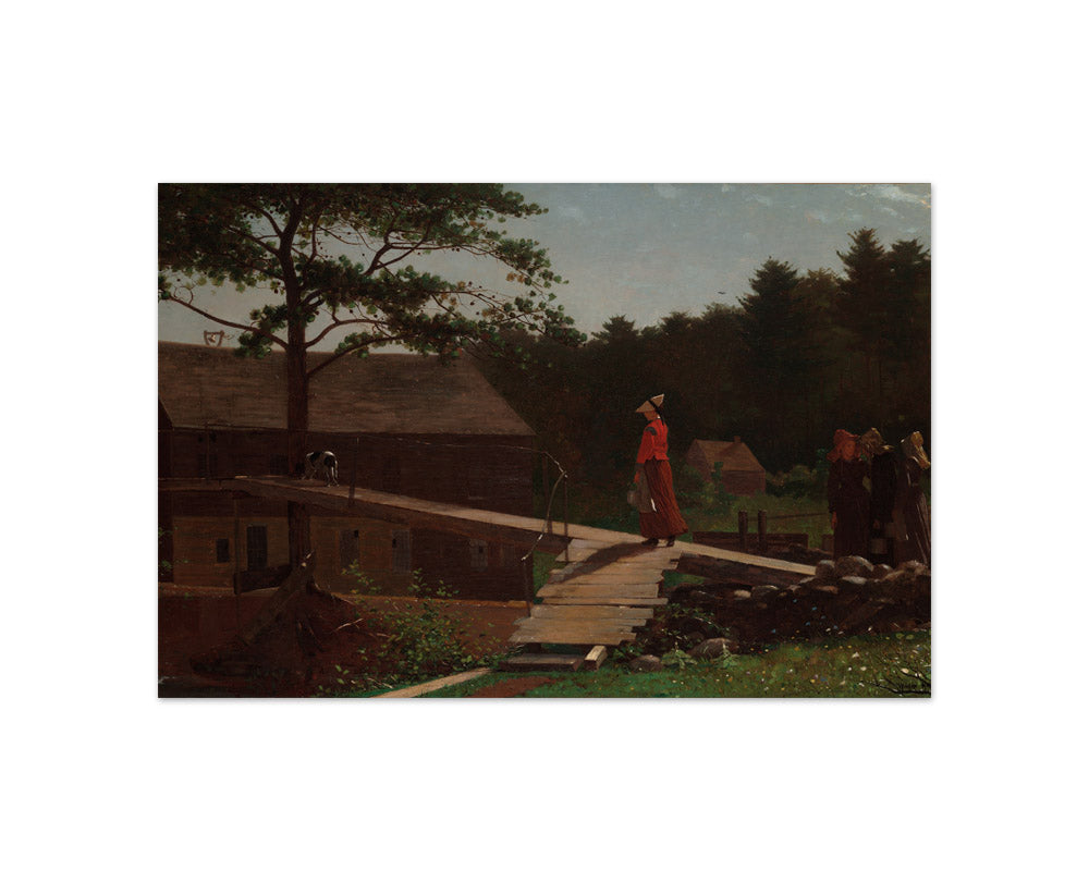 Winslow Homer - Old Mill (The Morning Bell) - Compact / Full Bleed / No Frame