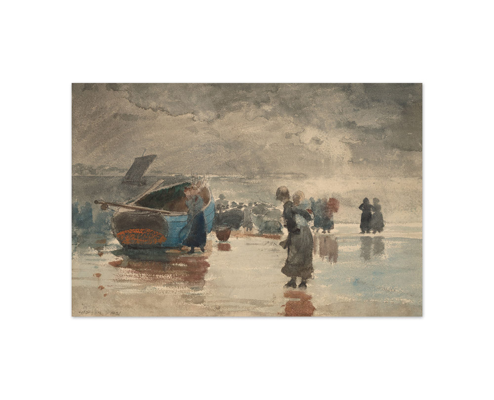 Winslow Homer - On the Sands - Compact / Full Bleed / No Frame
