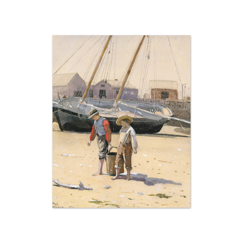 Winslow Homer - A Basket of Clams - Compact / Full Bleed / No Frame