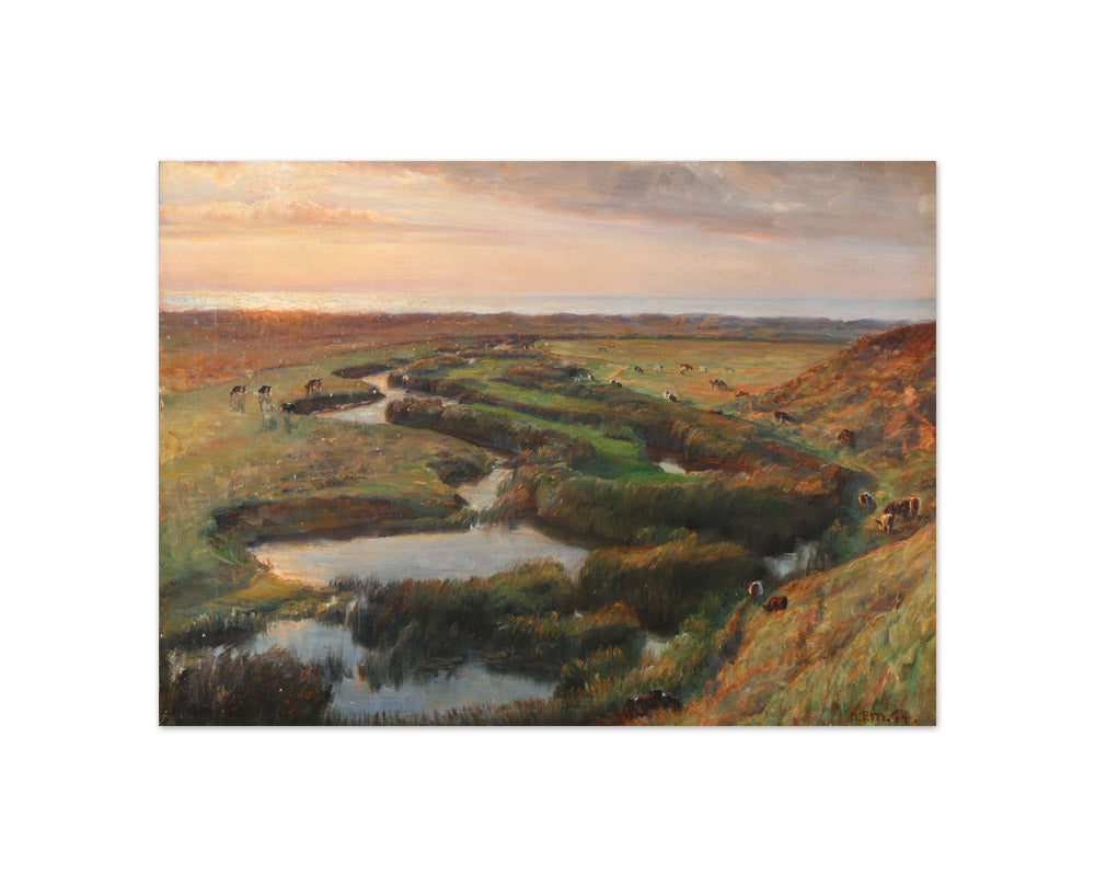 N.P. Mols - Evening by Liver Aa - Compact / Full Bleed / No Frame