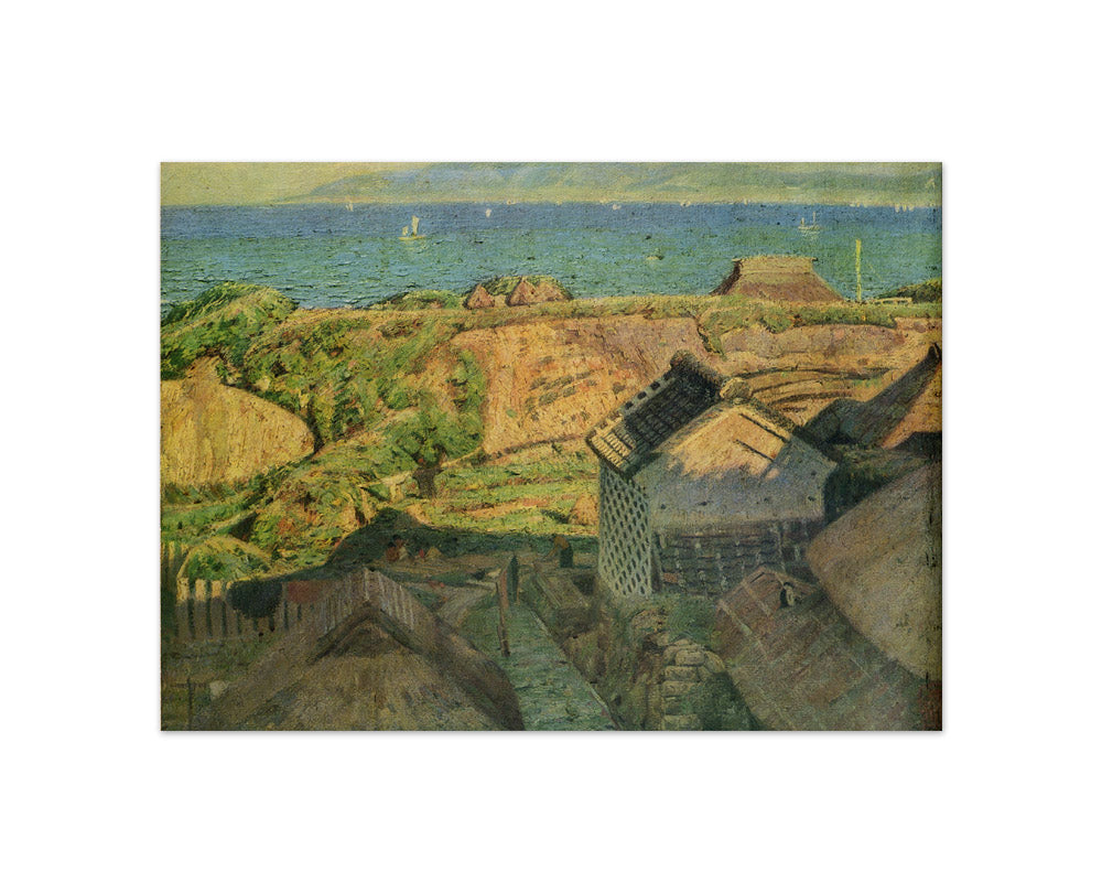 Nakamura Tsune - A Village by the Sea - Compact / Full Bleed / No Frame