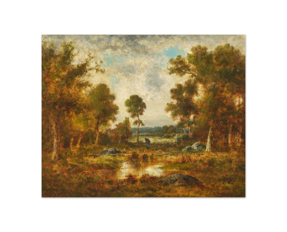 Narcisse Virgile Diaz de la Peña - Clearing in the Woods - Compact / Full Bleed / No Frame