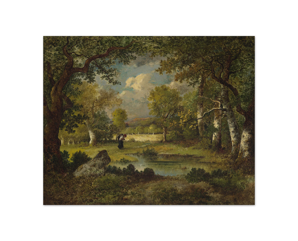 Narcisse-Virgile Diaz de la Peña - The Meadow - Compact / Full Bleed / No Frame