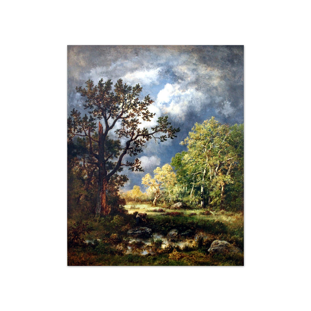 Narcisse Virgile Diaz de la Peña - The Clearing - Compact / Full Bleed / No Frame