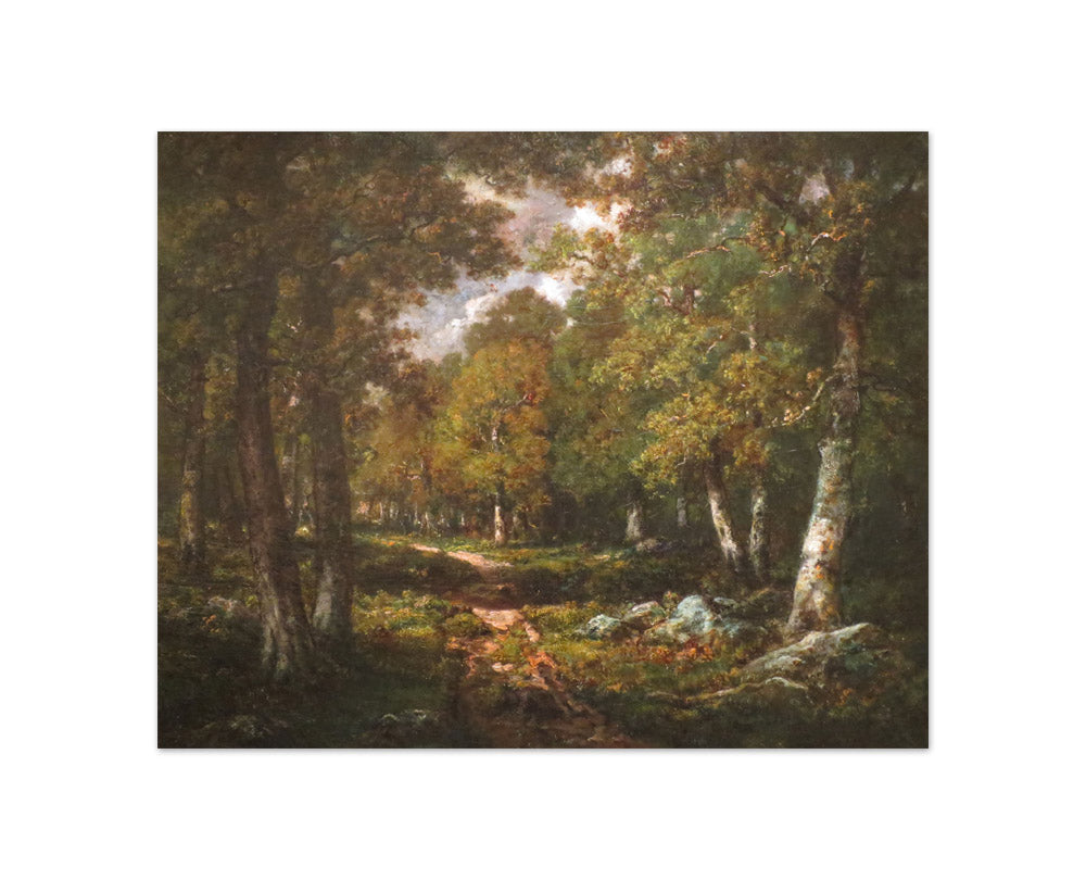 Narcisse Virgile Diaz de la Peña - Clearing in the Woods - Compact / Full Bleed / No Frame