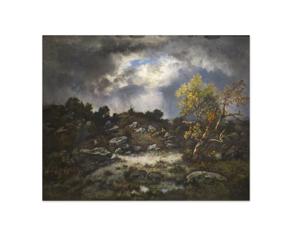 Narcisse-Virgile Diaz de la Peña - The Approaching Storm - Compact / Full Bleed / No Frame