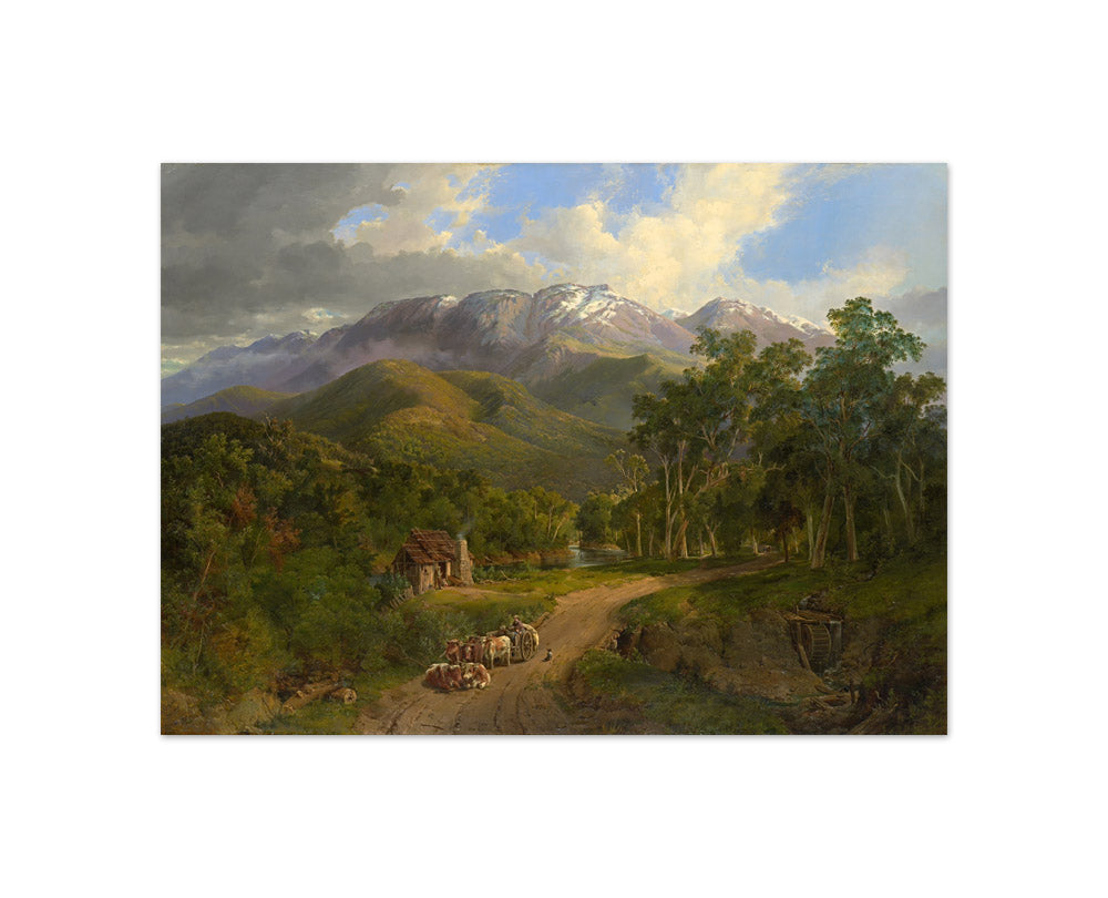 Nicholas Chevalier - The Buffalo Ranges - Compact / Full Bleed / No Frame