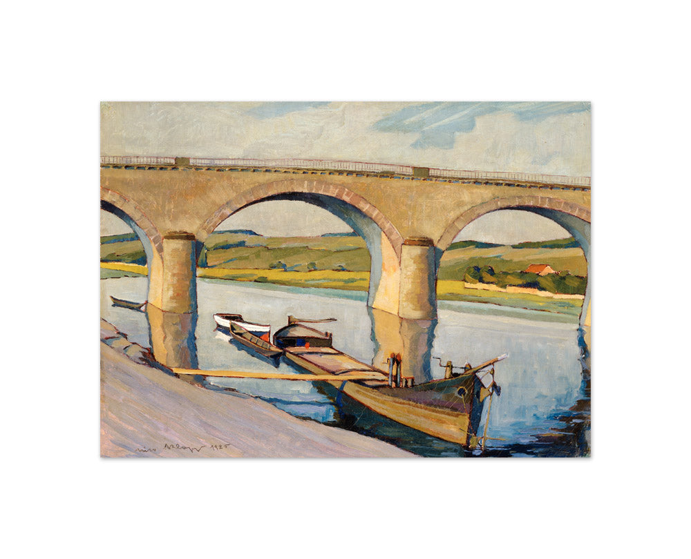 Nico Klopp - The Bridge in Remich - Compact / Full Bleed / No Frame