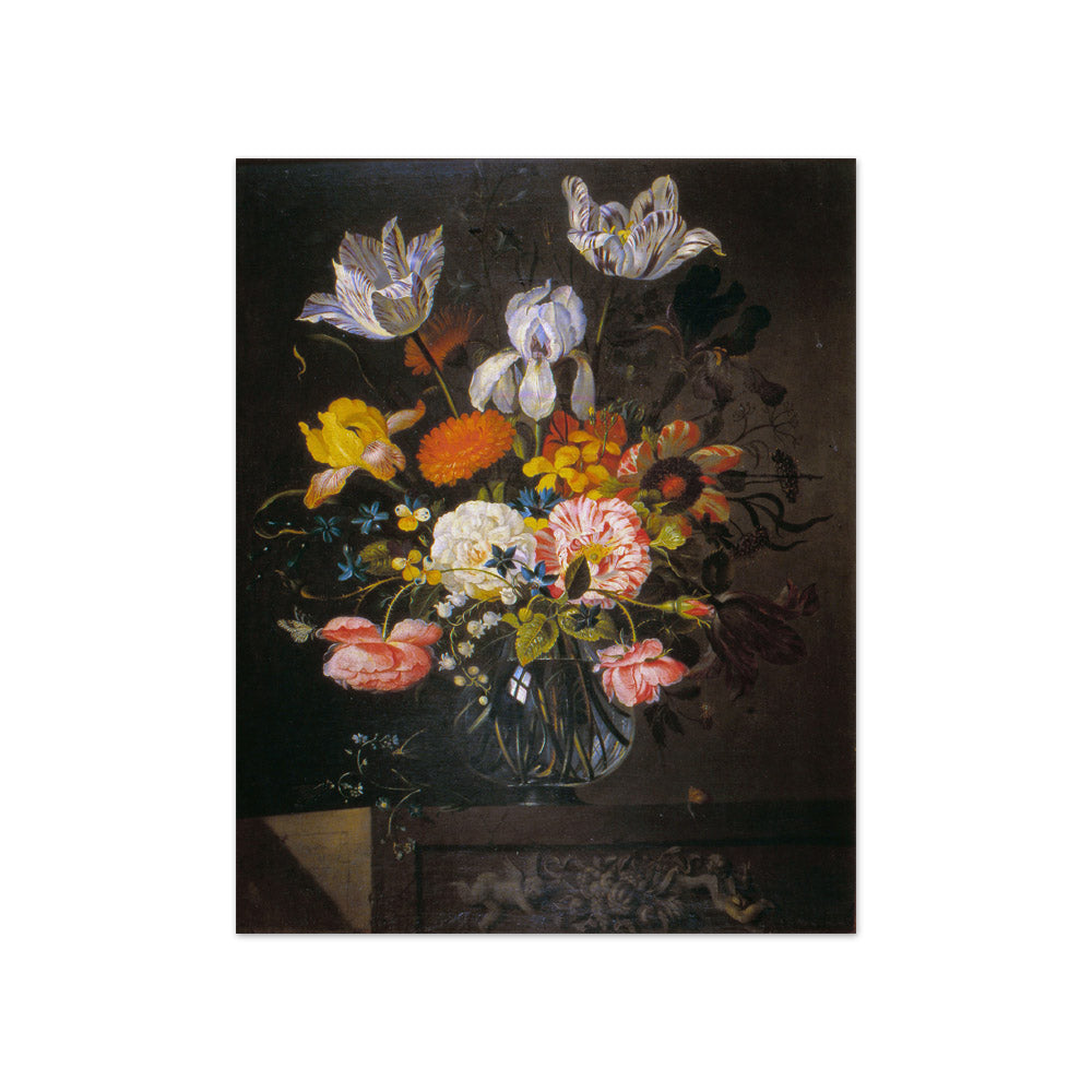 Jacob Marrel - Still Life with Flowers - Compact / Full Bleed / No Frame