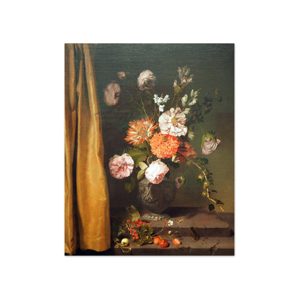 Jan van Rossum - Still Life with Flowers - Compact / Full Bleed / No Frame