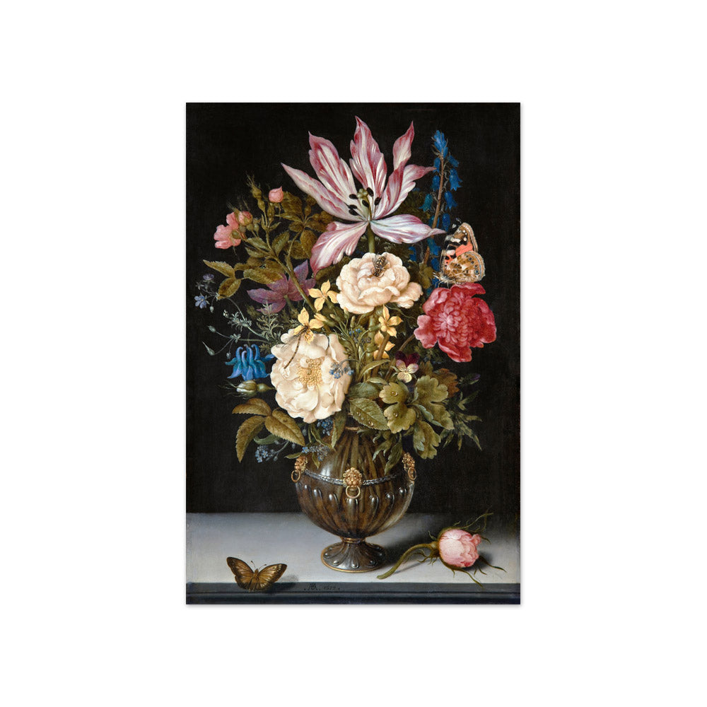 Ambrosius Bosschaert - Still Life with Flowers - Compact / Full Bleed / No Frame
