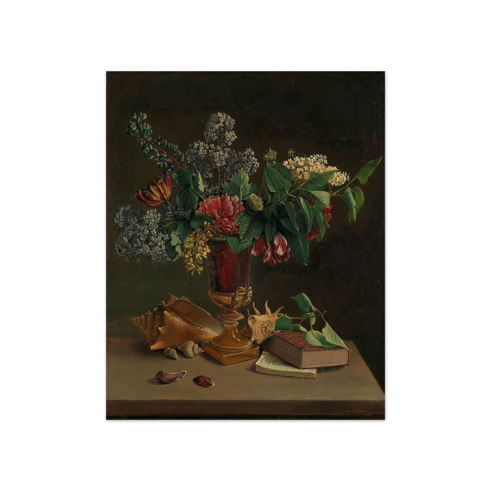 Knud Bergslien - Still Life with Flowers - Compact / Full Bleed / No Frame