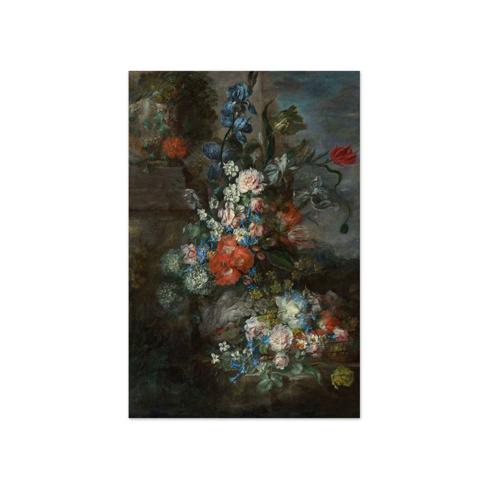 Paolo Porpora - Still Life with Flowers - Compact / Full Bleed / No Frame