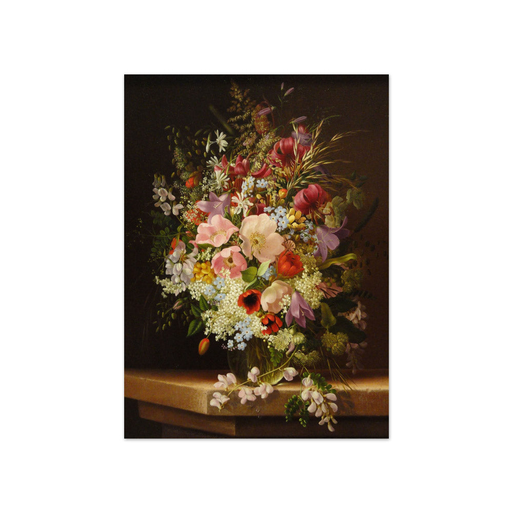 Adelheid Dietrich - Still Life of Flowers - Compact / Full Bleed / No Frame