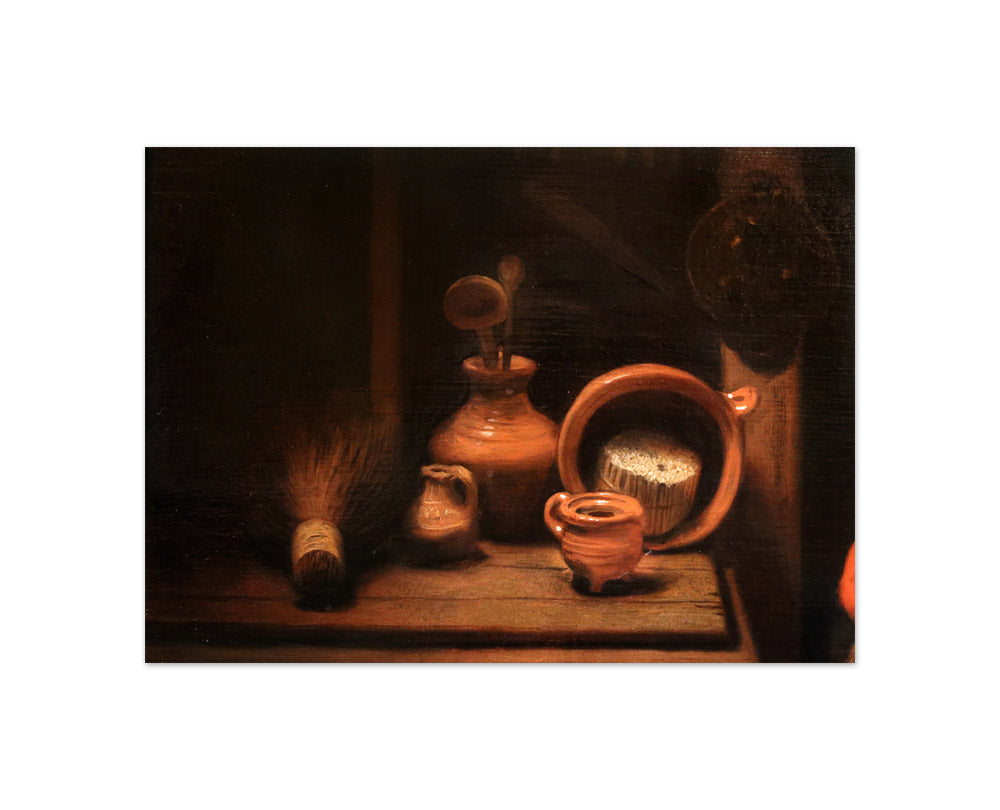 Nicolaes Maes - Still Life with Vessels - Compact / Full Bleed / No Frame