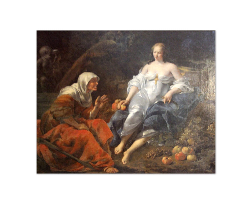 Nicolaes Pietersz Berchem - Vertumnus and Pomona - Compact / Full Bleed / No Frame