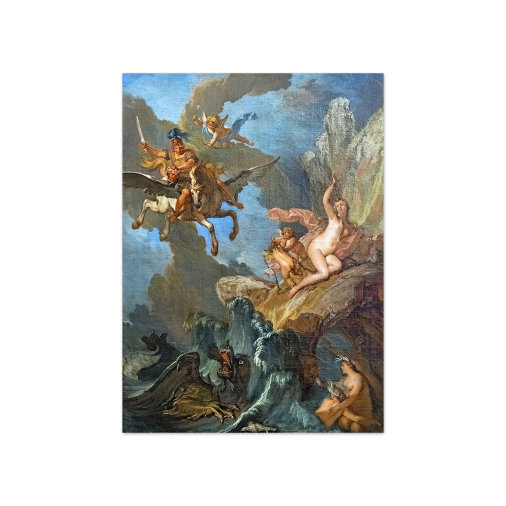 Nicolas Bertin - Perseus Delivering Andromeda - Compact / Full Bleed / No Frame