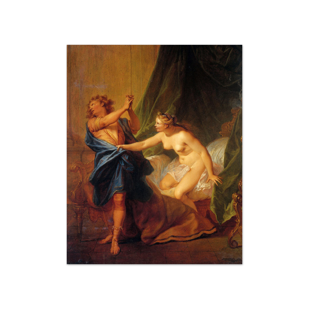 Nicolas Bertin - Joseph and Potiphar's Wife - Compact / Full Bleed / No Frame