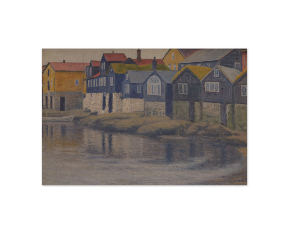 Niels Bjerre - Old Houses in Torshavn - Compact / Full Bleed / No Frame