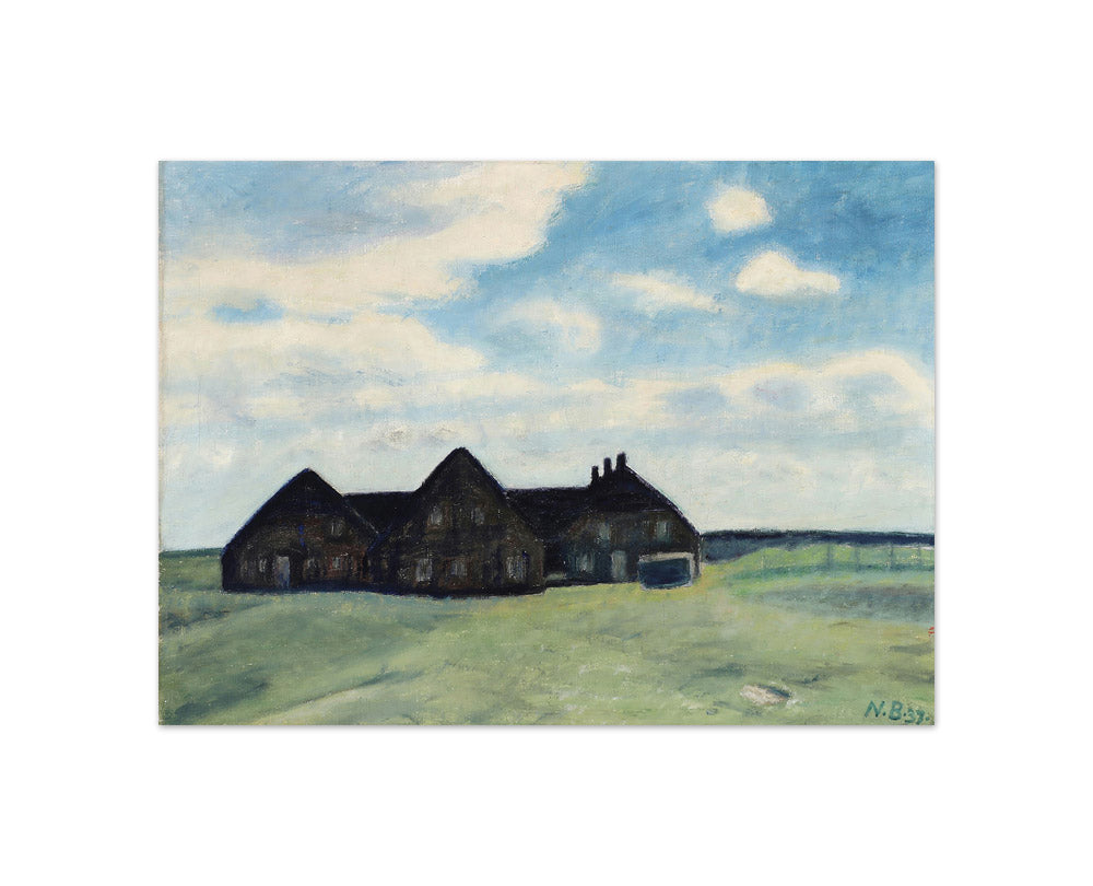 Niels Bjerre - Farm in Sunshine - Compact / Full Bleed / No Frame