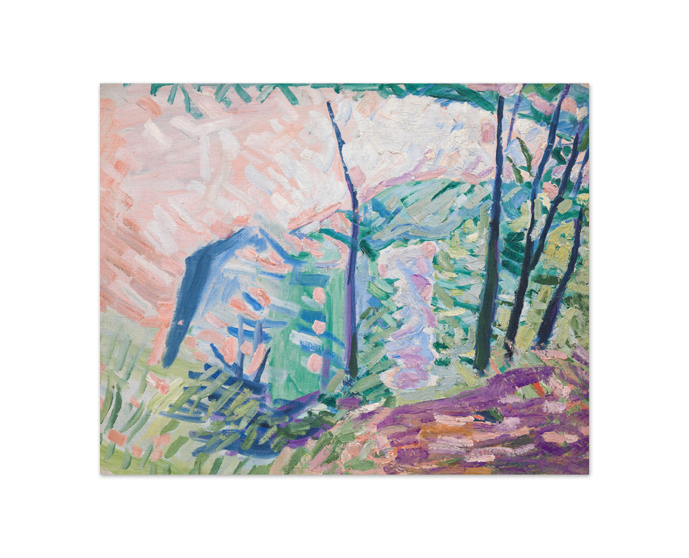 Niels Larsen Stevns - Forest by Bagsværd Lake - Compact / Full Bleed / No Frame
