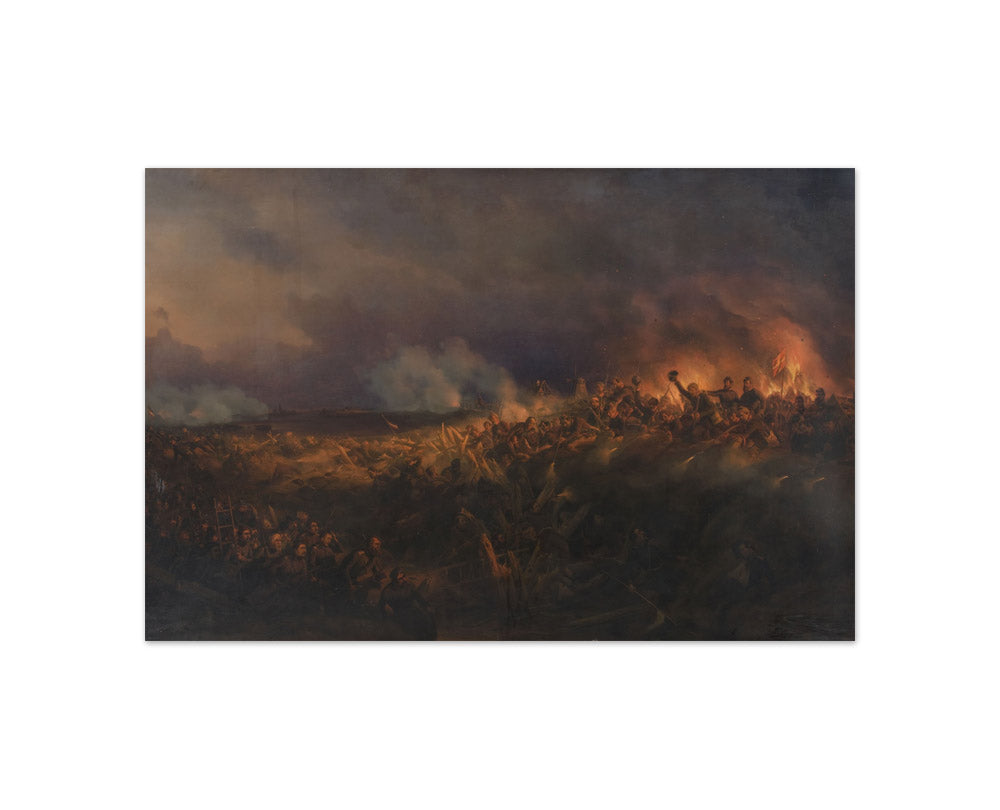 Niels Simonsen - The Storm at Frederiksstad, 4 October 1850 - Compact / Full Bleed / No Frame