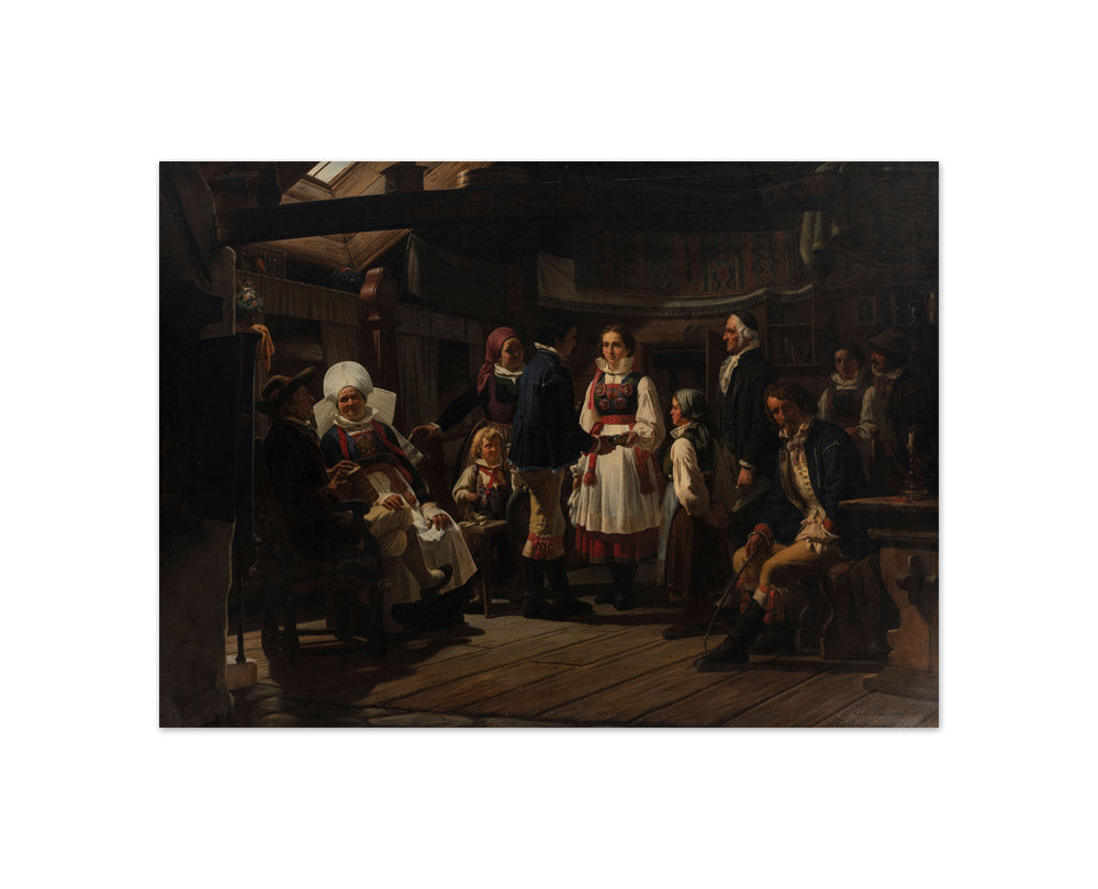 Niels Simonsen - An Engagement in Herrestad in Skåne - Compact / Full Bleed / No Frame