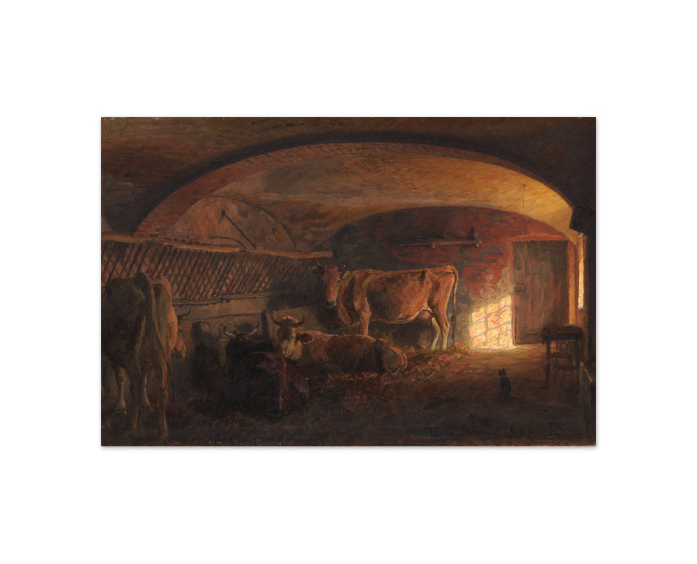 Niels Skovgaard - Italian Cow Shed - Compact / Full Bleed / No Frame