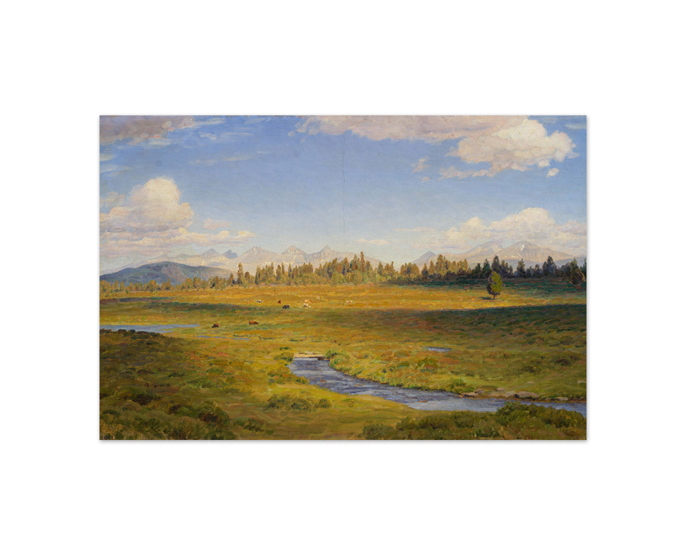 Niels Skovgaard - High Plateau near Gudbrandsdalen - Compact / Full Bleed / No Frame