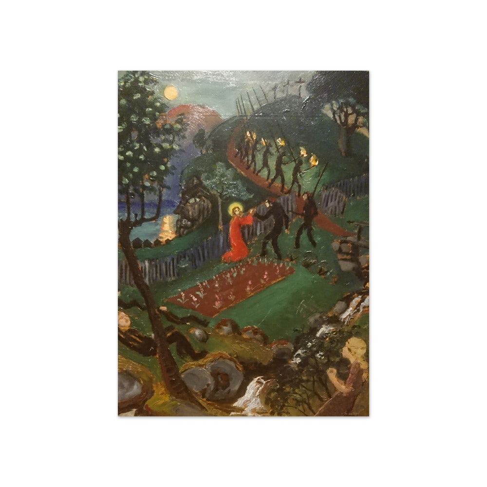 Nikolai Astrup - The Garden of Gethsemane - Compact / Full Bleed / No Frame