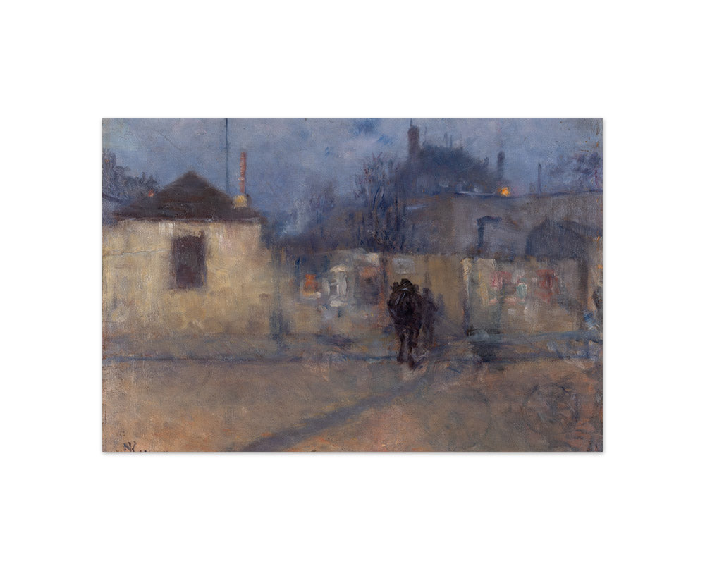 Nils Kreuger - Street in Montparnasse, Paris - Compact / Full Bleed / No Frame