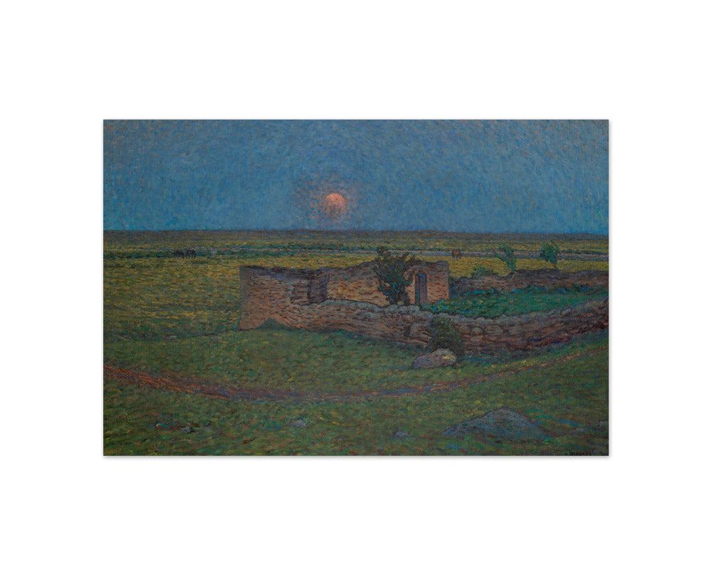 Nils Kreuger - Moon Rising on Öland - Compact / Full Bleed / No Frame