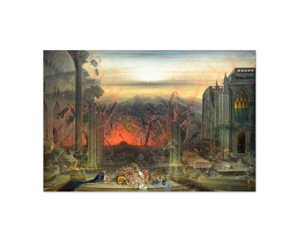 Samuel Colman - The Destruction of the Temple - Compact / Full Bleed / No Frame