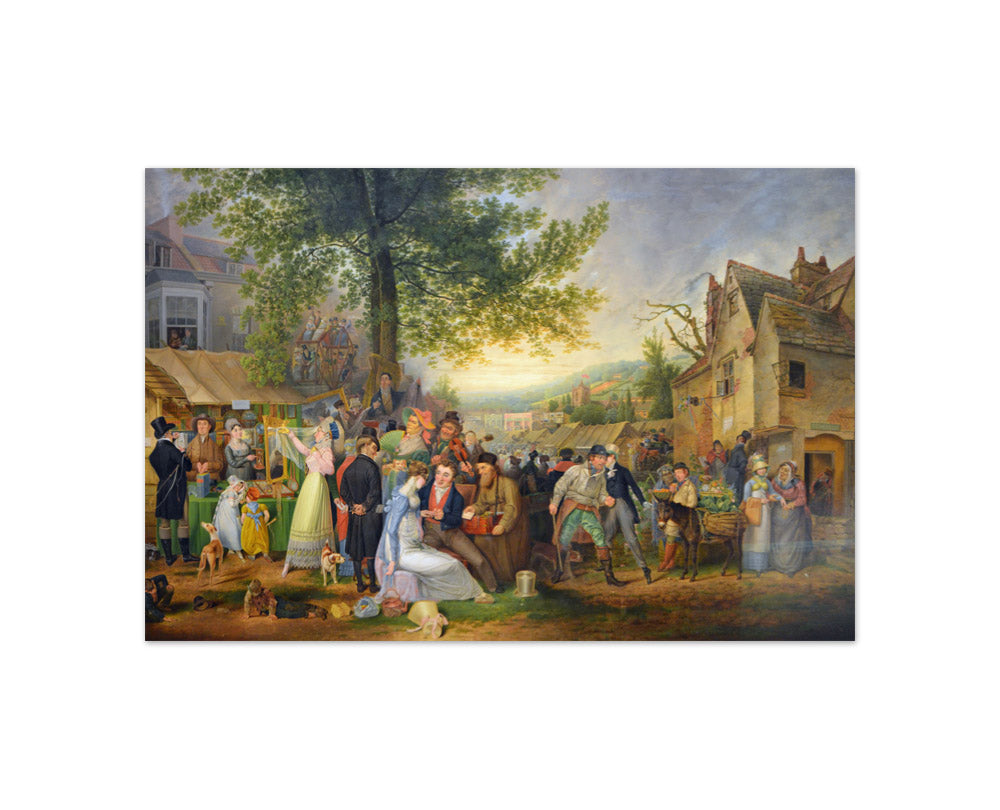 Samuel Colman - St. James's Fair in Bristol - Compact / Full Bleed / No Frame