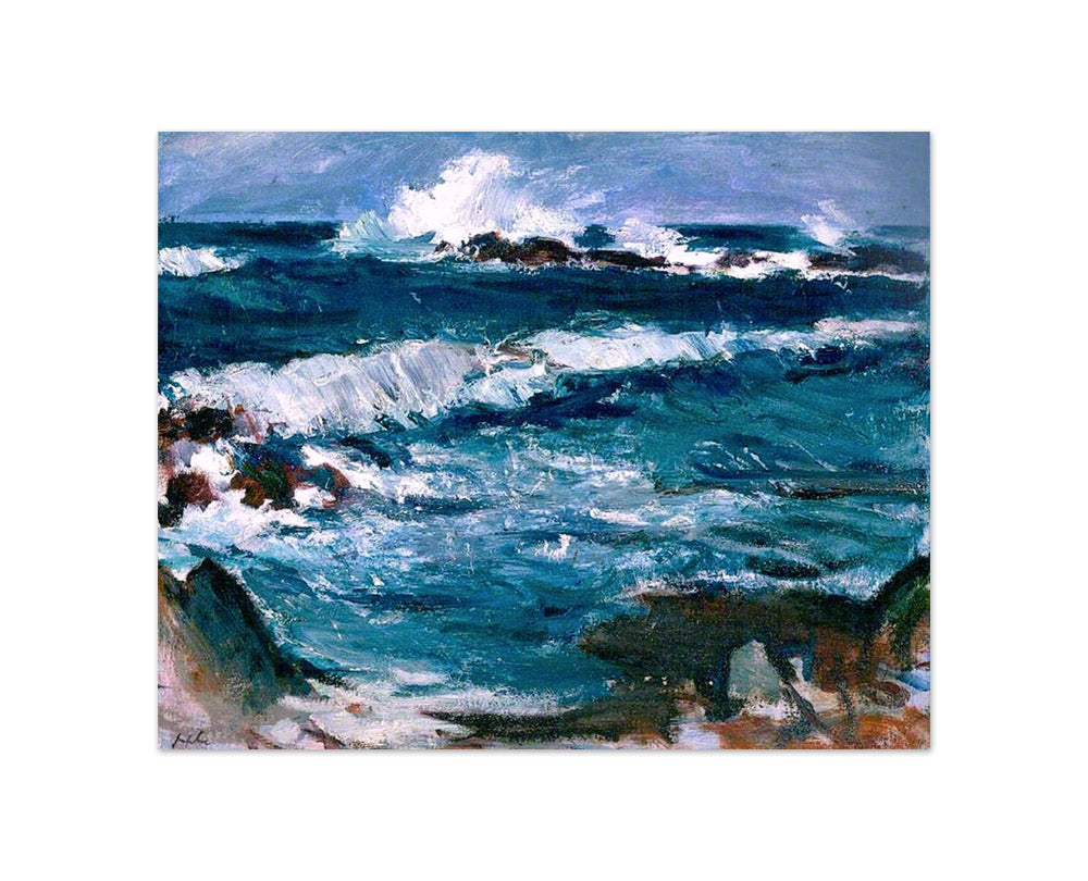 Samuel John Peploe - Stormy Weather, Iona - Compact / Full Bleed / No Frame