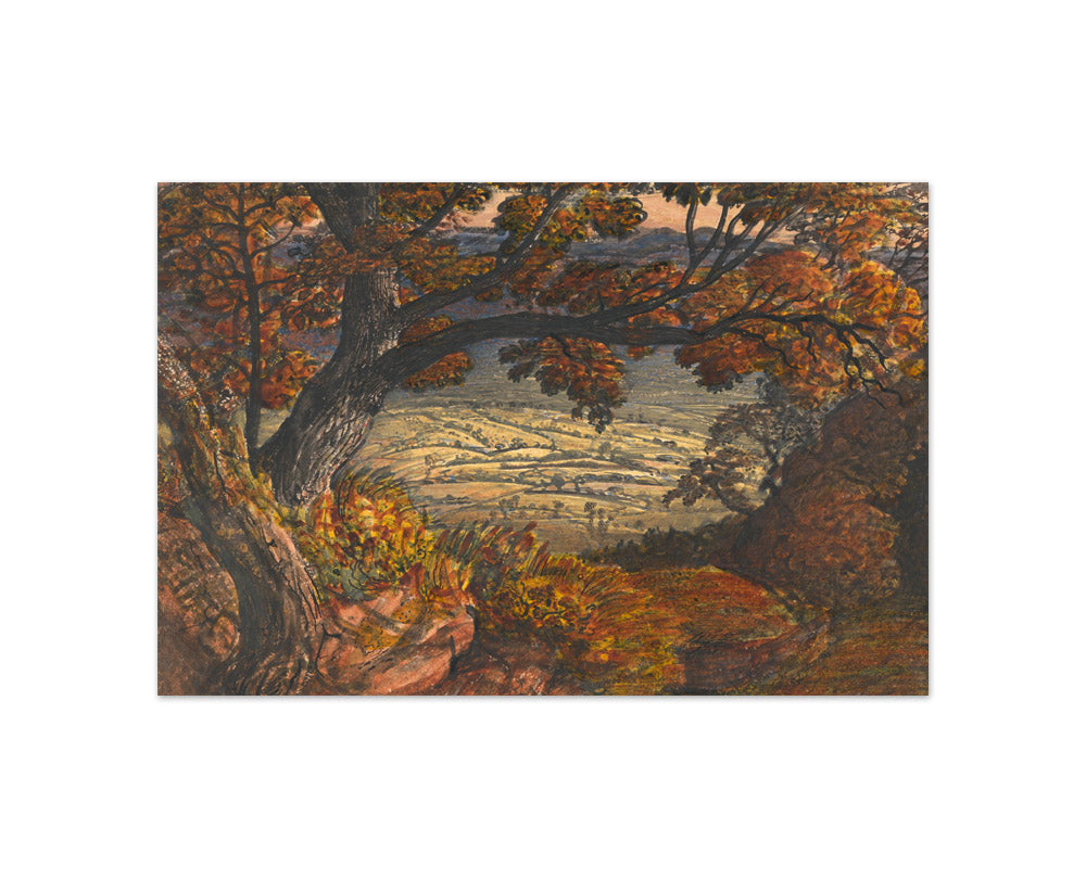 Samuel Palmer - The Weald of Kent - Compact / Full Bleed / No Frame