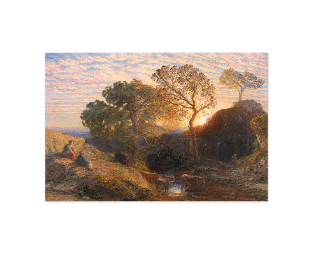 Samuel Palmer - Sunset - Compact / Full Bleed / No Frame
