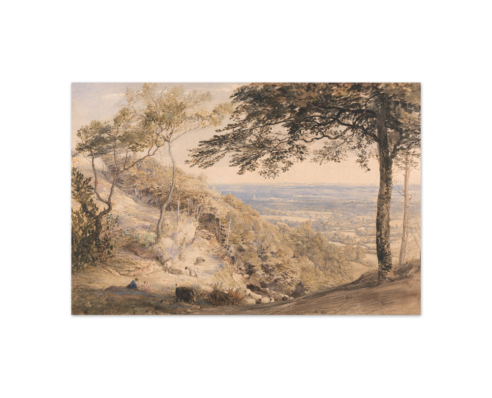 Samuel Palmer - Wilmot's Hill, Kent - Compact / Full Bleed / No Frame