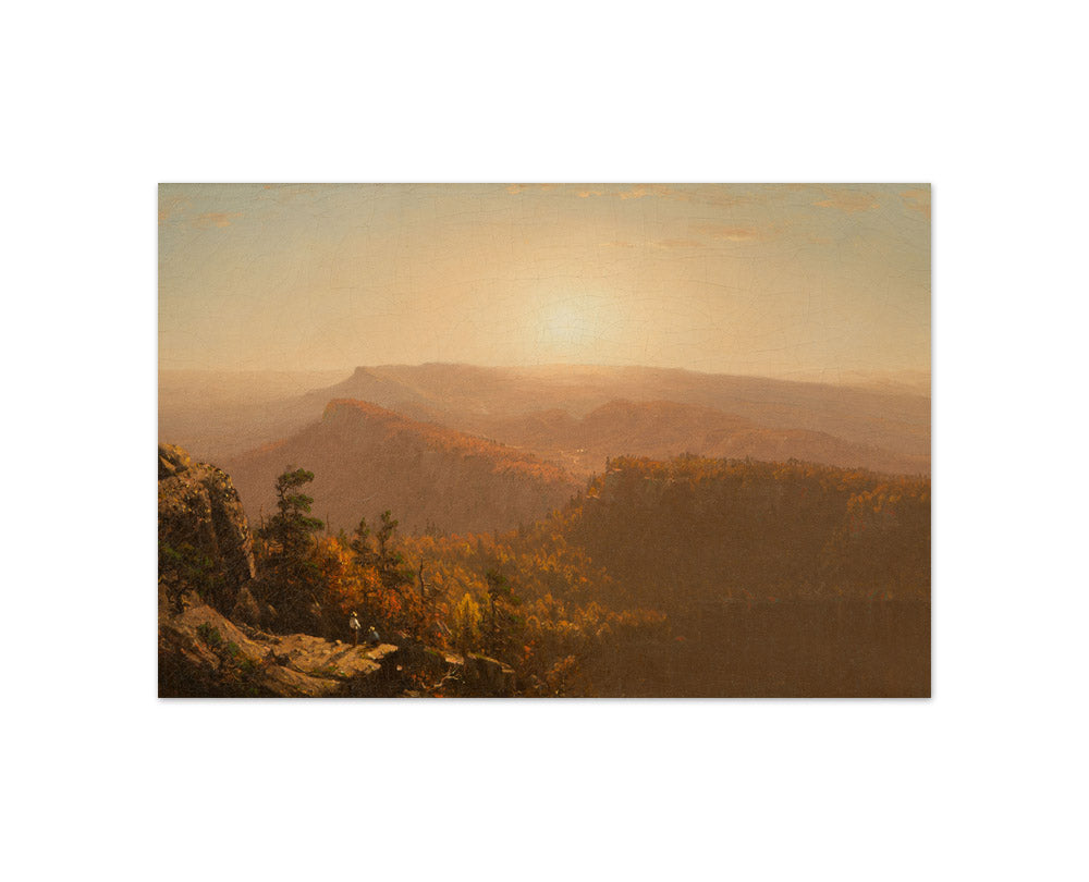 Sanford Robinson Gifford - The Shawangunk Mountains - Compact / Full Bleed / No Frame
