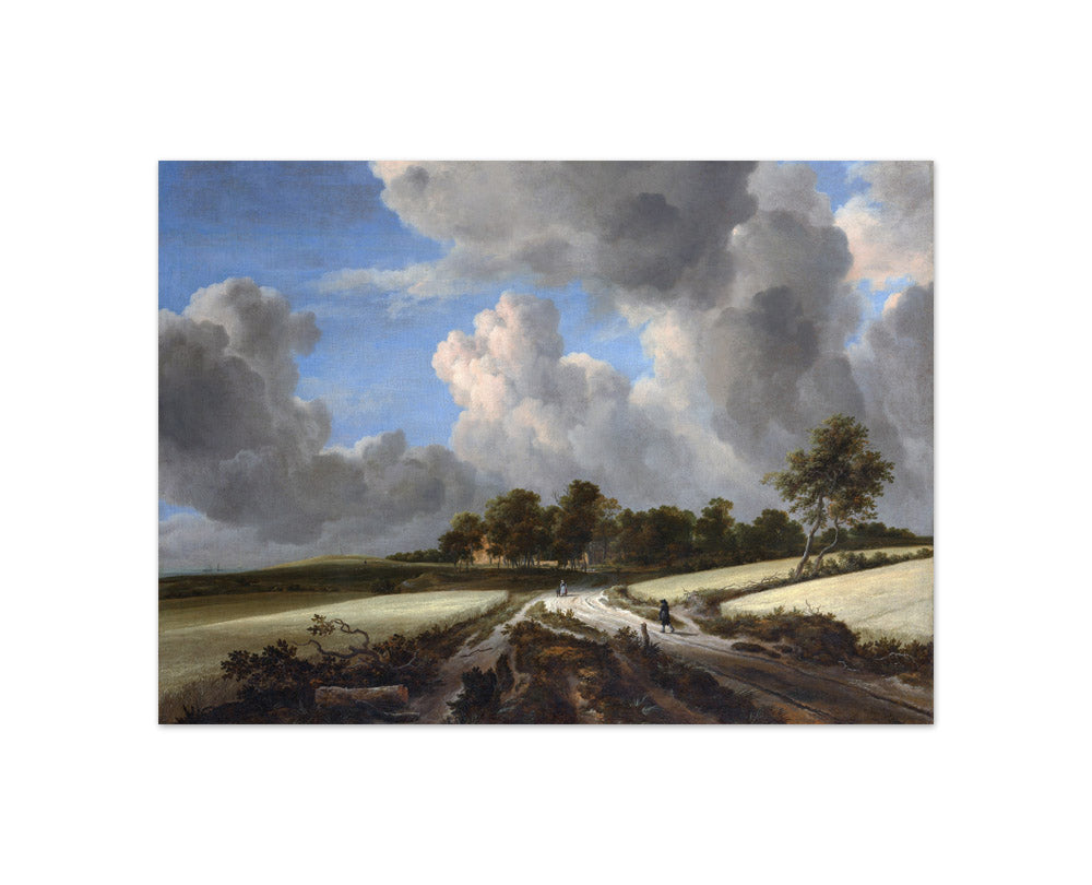 Jacob van Ruisdael - A Country Road - Compact / Full Bleed / No Frame